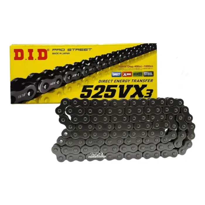 Corrente de Transmissão com Retentor DID Vx3 Passo 525