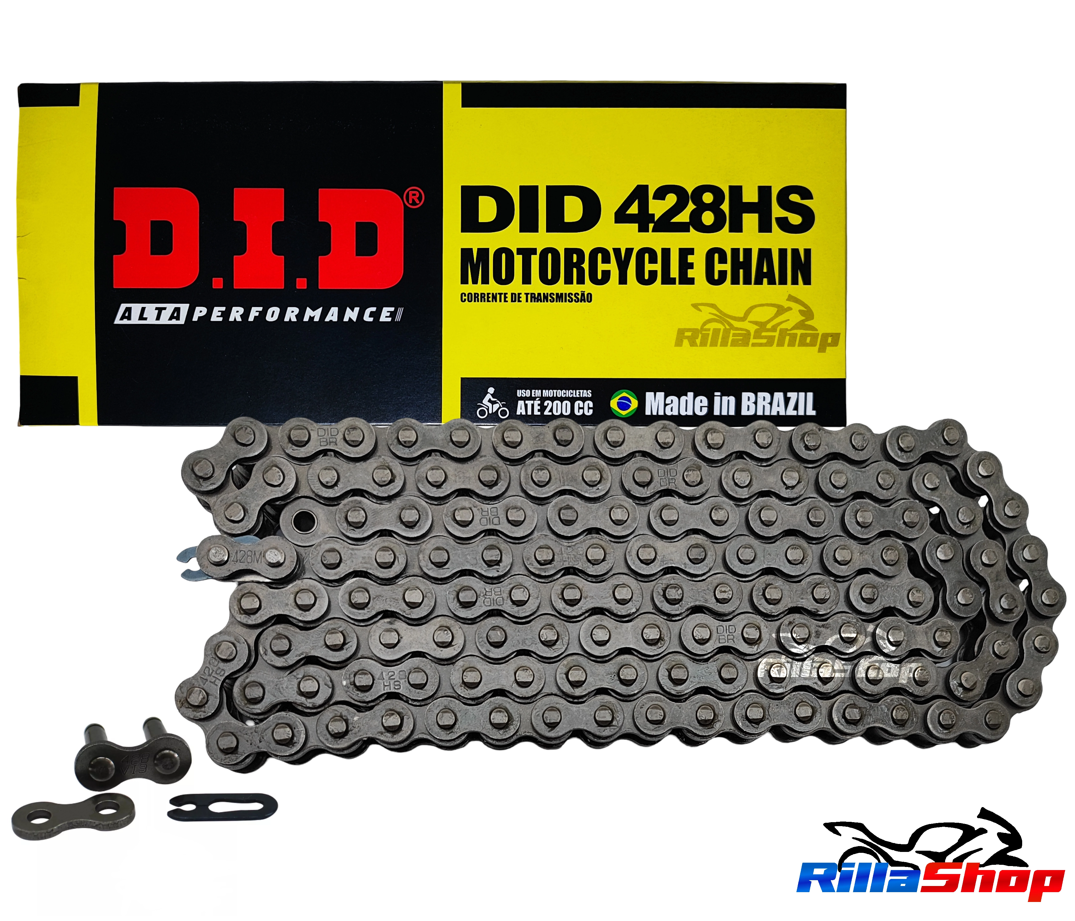 Corrente de Transmissão com Retentor DID Hs Passo 428