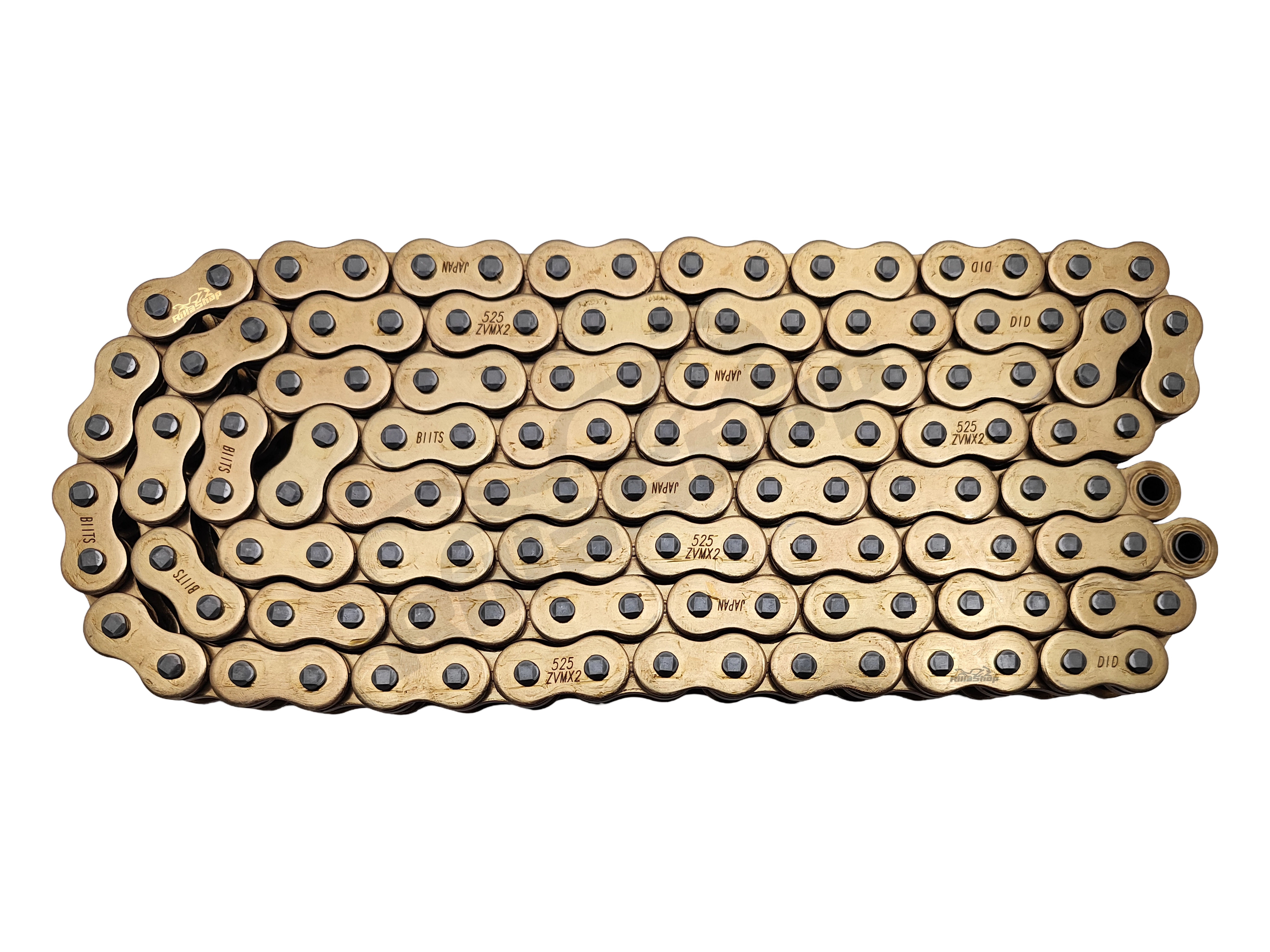 Corrente de Transmissão Dourada com Retentor DID ZVM-X2 Passo 525