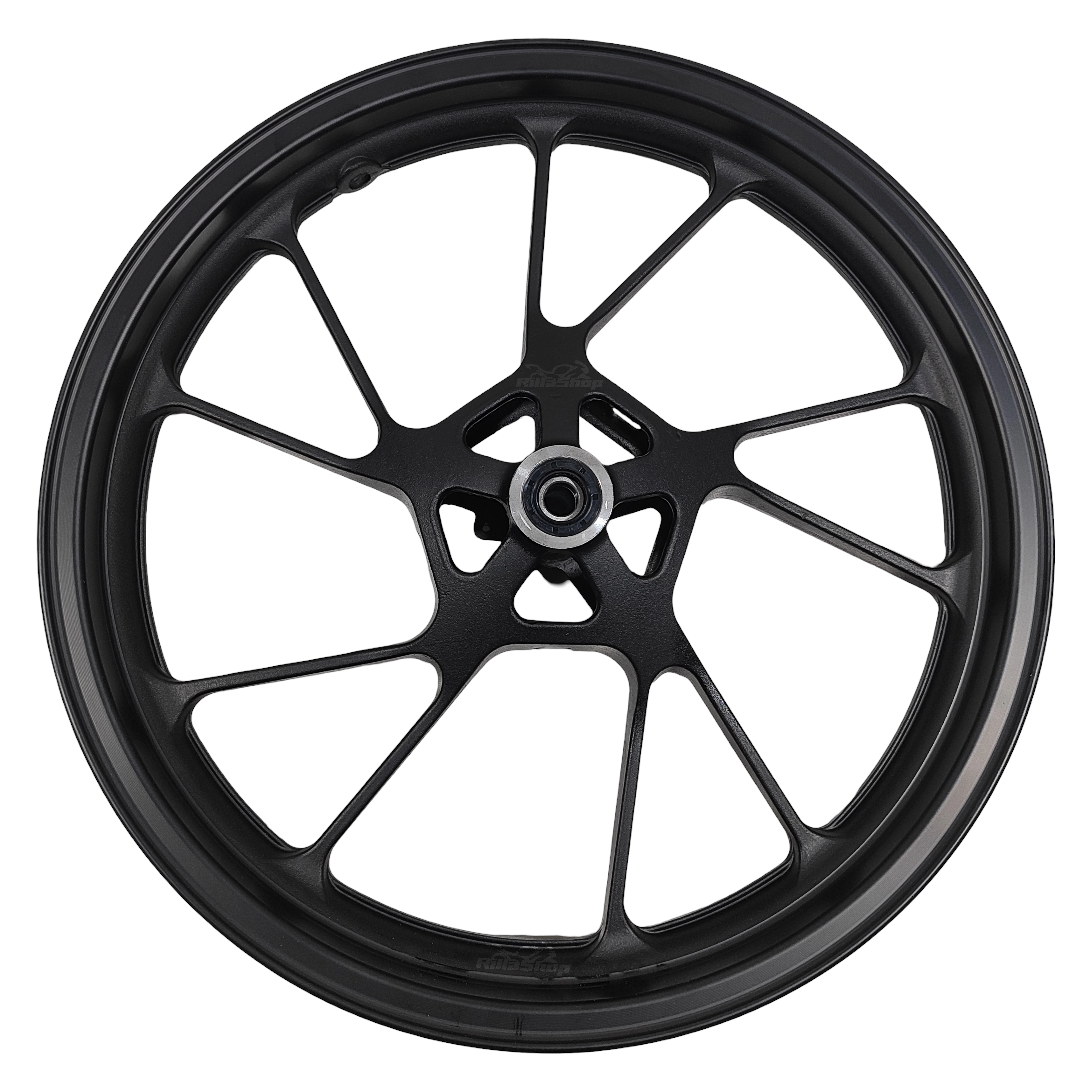 Roda Dianteira Preta Aro 17 2.50 Liga Leve 5 Pás Fz15 Fazer 150 Fz25 Fazer 250 YZF R15