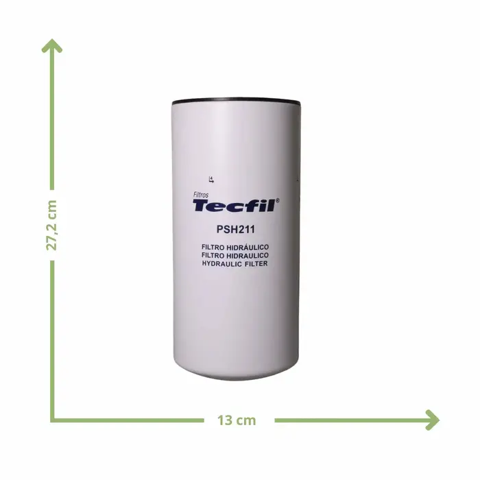 Filtro Hidráulico Colheitadeira Case PSH211 Tecfil