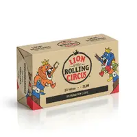 Seda Lion Rolling Circus King Size Slim – Livre de Cloro - imagem 1
