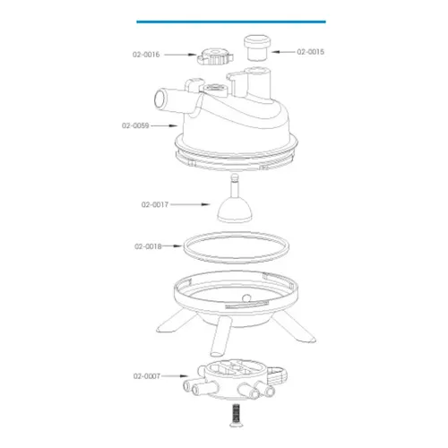 Coletor completo 450ml Gimenez 2x2