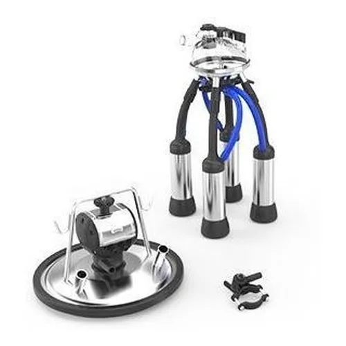 Conjunto de ordenha coletor orbital 600g com pulsador gimene