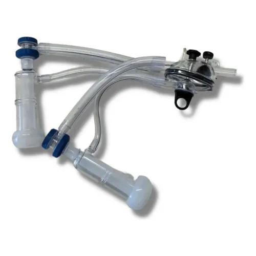 Conjunto de ordenha para cabras coletor 205ml e latão/tarro
