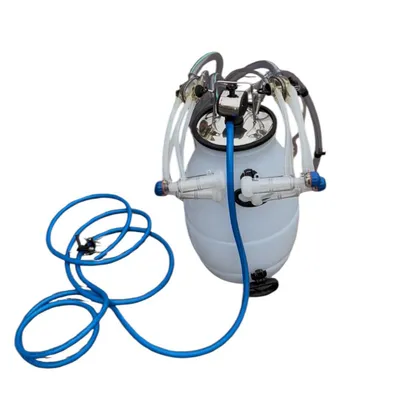 UNI. DE ORDENHA DUPLA PARA CABRAS 205ML, COM 1 TARRO ( 29787 )