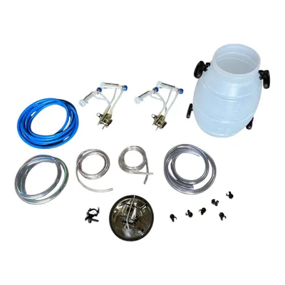 UNI. DE ORDENHA DUPLA PARA CABRAS 205ML, COM 1 TARRO ( 29787 )
