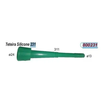 Teteira silicone 231 kit insuflador 4un