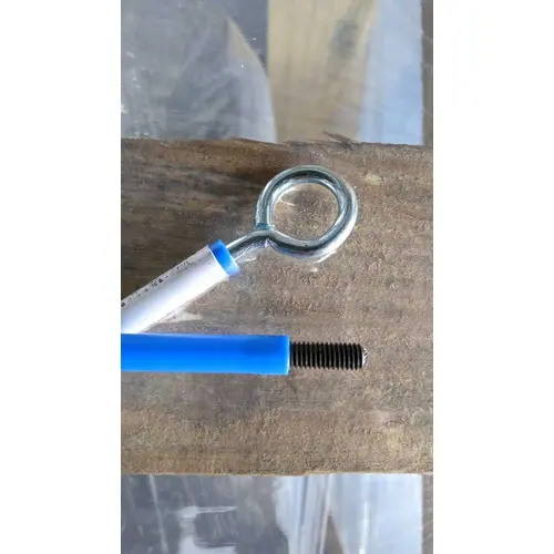 Cabo nylon 2 metros com conexao para limpeza de mangueiras