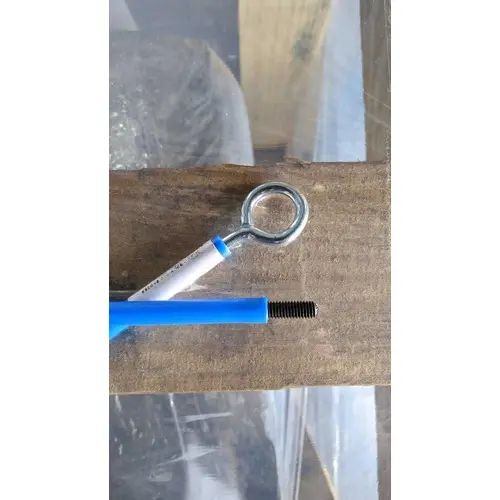 Cabo nylon 2 metros com conexao para limpeza de mangueiras