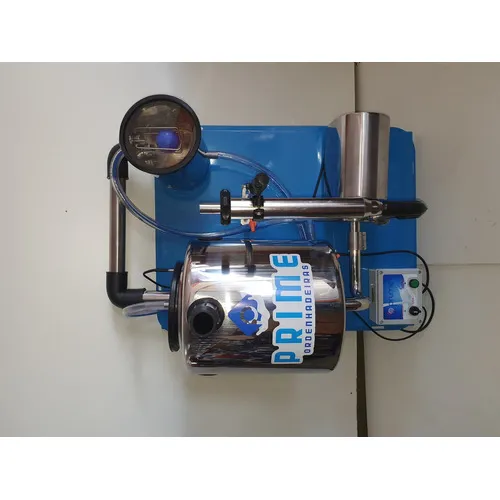 Unidade Final Ordenhadeira Canalizada Em Inox 50 Lt Completa (220V)