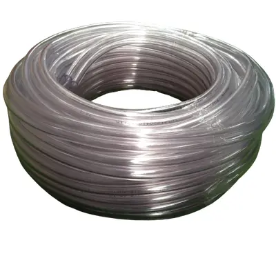 Mangueira dupla do vacuo transparente para ordenha