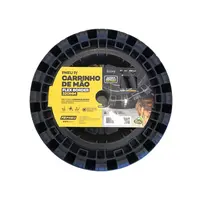 1 roda de carrinho mão maciça, não fura, não murcha até 100k - imagem 1