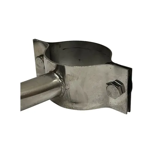 Abraçadeira inox entrada do leite 180 - cano 50mm - tubo 19m