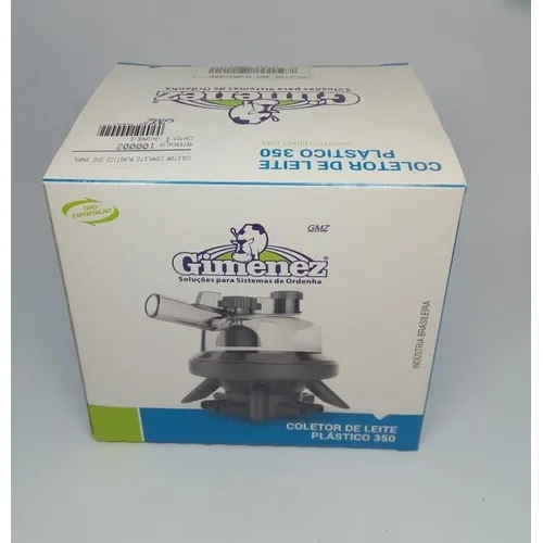 Coletor completogimenez 350ml 2x2 p/ ordenhadeira