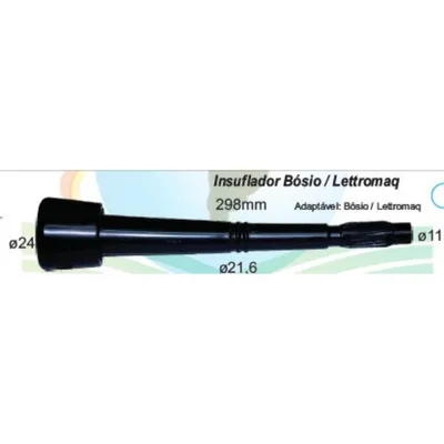 Teteira Bosio / Letromaq 11Mm Inabor Ultra- Kit Insuflador (4Un)