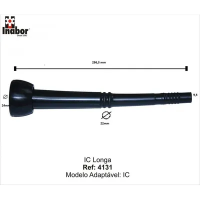 Teteira Incomagri Inabor Ultra- kit insuflador (4un)