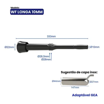 TETEIRA WF LONGA 10MM INABOR ULTRA