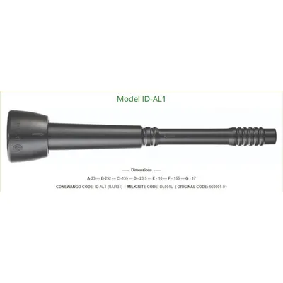 Teteira Importada  2 Aneis 9,5Mm Conewango (4un)