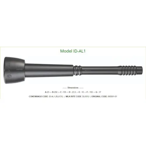 Teteira Iinsuflador Universal 2 Anéis 9,5mm Conewango 