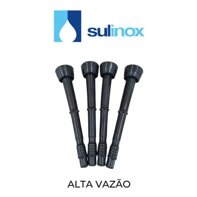 Teteira Sulinox Alta Vazao Original - kit insuflador (4un)