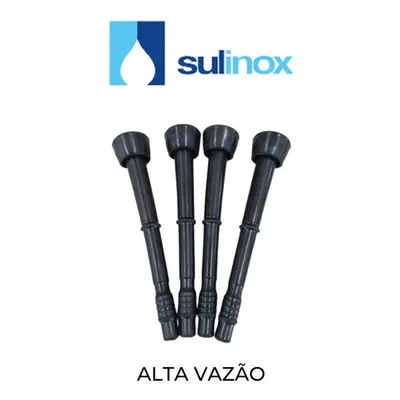 Teteira Sulinox Alta Vazao Original - kit insuflador (4un)