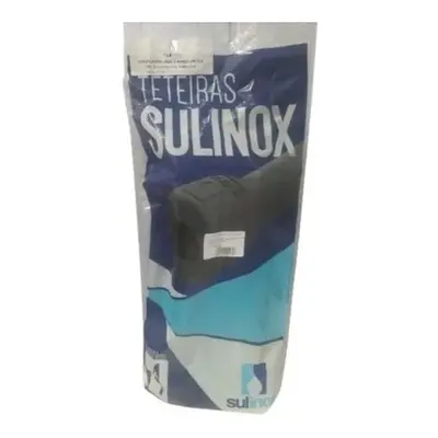 Teteira 2 anéis 8mm SULINOX ordenhadeira kit insuflador (4un)