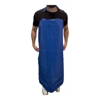 Avental comprido para ordenha azul sem bolso - azul-marinho - imagem 1