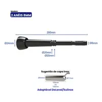 Teteira Insuflador 2 Anel 8mm - In Pulse - Kit 4 Peças - imagem 2