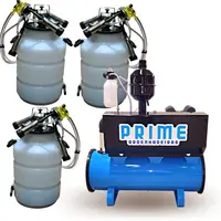 Ordenhadeira Prime Balde ao Pé BV 450 litros - Motor 2 cv - até4 conjutos de ordenha - imagem 9