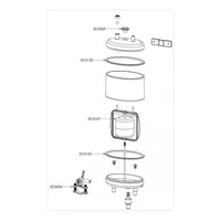 Lavador para até 4 conjunto do ordenha - modelo universal - imagem 12