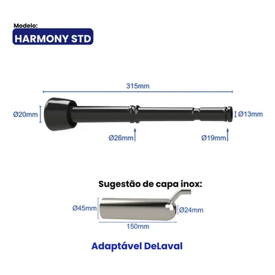 Teteira Harmony Std Prime (4 un)