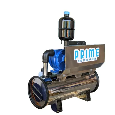 Ordenhadeira Inox Prime Balde ao Pé BV 600 litros - Motor 2 cv - até 5 conjuntos (86020)