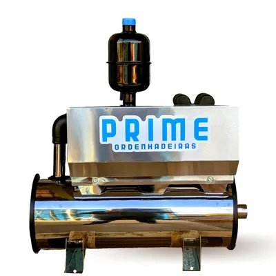 Ordenhadeira Inox Prime Balde ao Pé BV 600 litros - Motor 2 cv - até 5 conjuntos (86020)