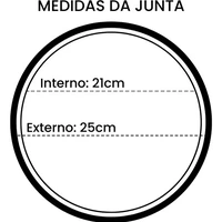 Junta Macia Da Tampa Do Tarro / Latão Do Leite De Ordenha - imagem 9