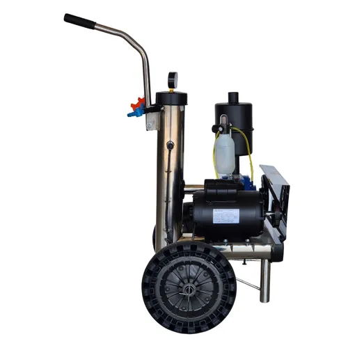 Ordenhadeira Móvel Inox In Pulse - BV 300 - Motor 1 cv - 1 a 2 conjuntos