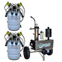 Ordenhadeira Móvel Inox In Pulse - BV 300 - Motor 1 cv - 1 a 2 conjuntos - imagem 7