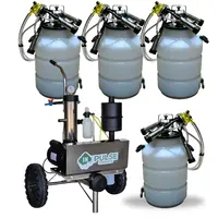 Ordenhadeira Móvel Inox In Pulse - BV 300 - Motor 1 cv - 1 a 2 conjuntos - imagem 5