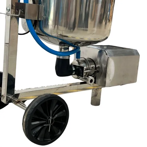 Transferidor De Leite Automático Inox 50 L Para 4 Conjuntos