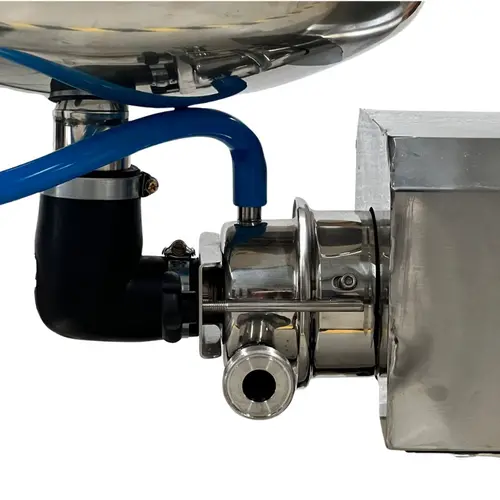 Transferidor De Leite Automático Inox 50 L Para 4 Conjuntos