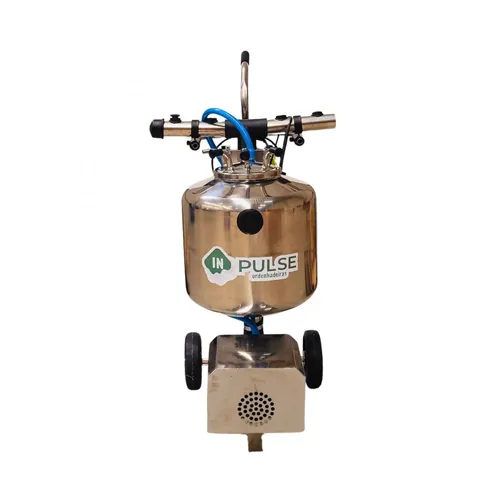 Transferidor De Leite Automático Inox 50 L Para 4 Conjuntos