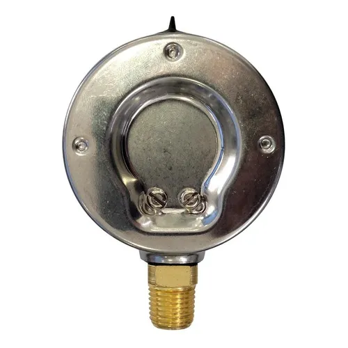 Vacuômetro Analógico 100 Kpa Com Glicerina Para Ordenhadeira