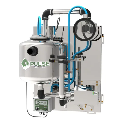 Unidade Final Inox 50 Litros Ordenhadeira Canalizada Inpulse