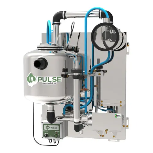 Unidade Final Inox 50 Litros Ordenhadeira Canalizada Inpulse