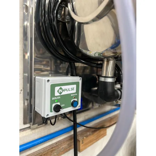 Unidade Final Inox 75 Litros Ordenhadeira Canalizada Inpulse