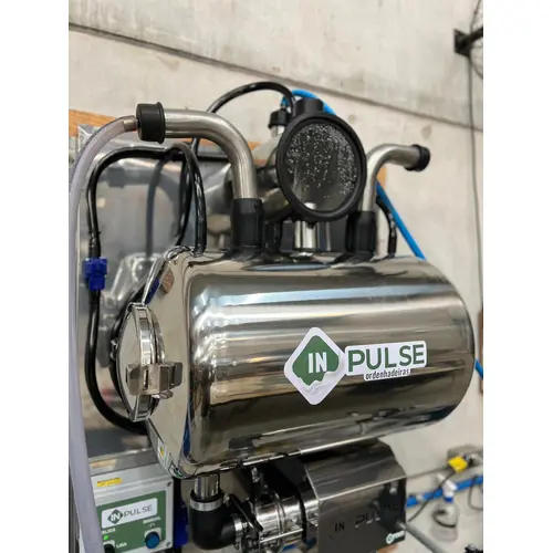 Unidade Final Inox 75 Litros Ordenhadeira Canalizada Inpulse