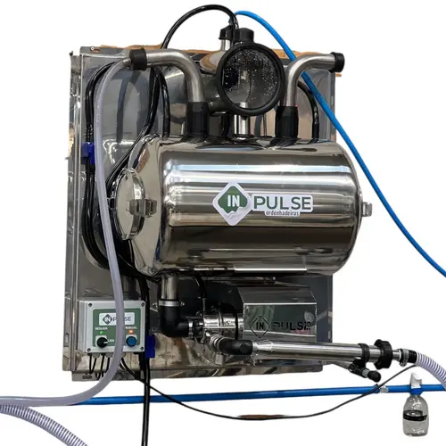 Unidade Final Inox 75 Litros Ordenhadeira Canalizada Inpulse