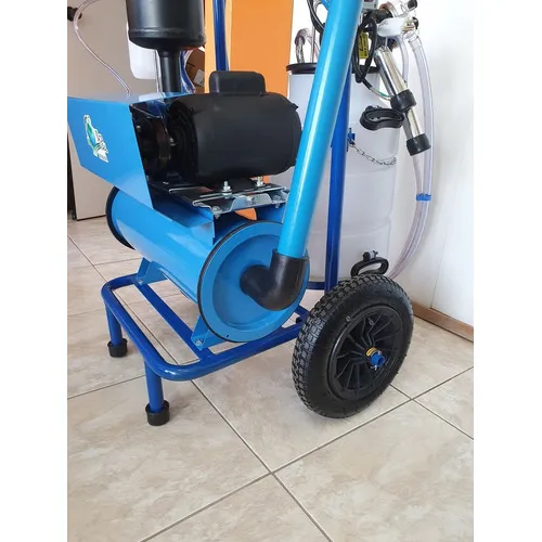 Carrinho para ordenhadeira com 4 entradas para conjuntos