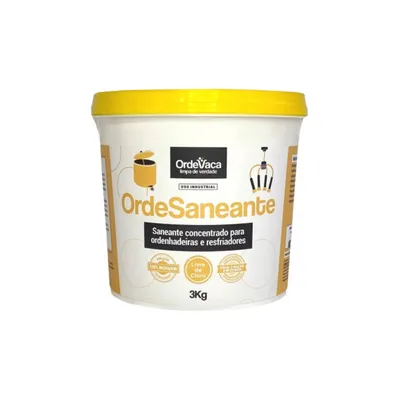 Detergente para limpeza de ordenhadeiras e tranferidores