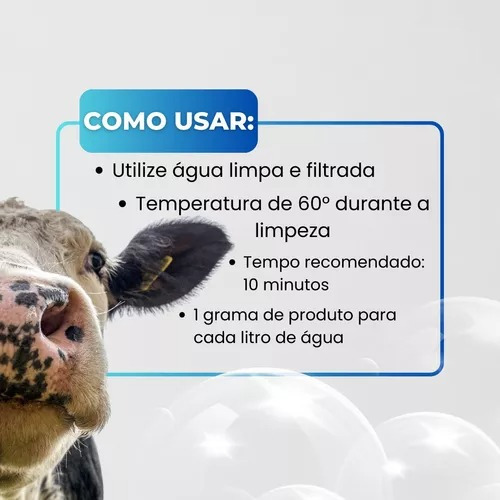 Detergente Espumante Para Limpeza De Resfriadores De Leite